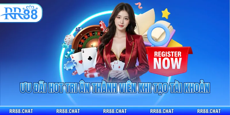 Ưu đãi hot tri ân thành viên khi tạo tài khoản